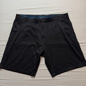Denali Mens Black Performance Golf Shorts Size 40 Stretch Quick Dry Outdoor